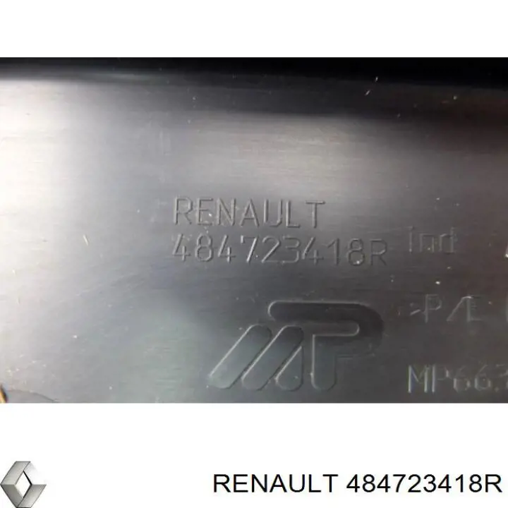 484723418R Renault (RVI) захисний кожух кермового механізму