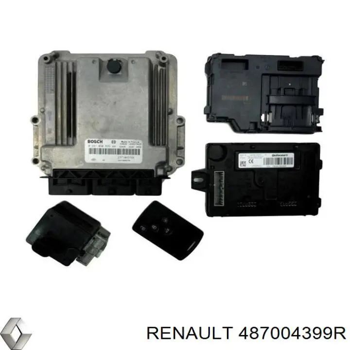 Механізм блокування керма 487004399R Renault (RVI)