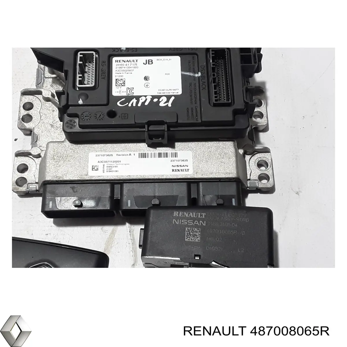 487008065R Renault (RVI) Механізм блокування керма