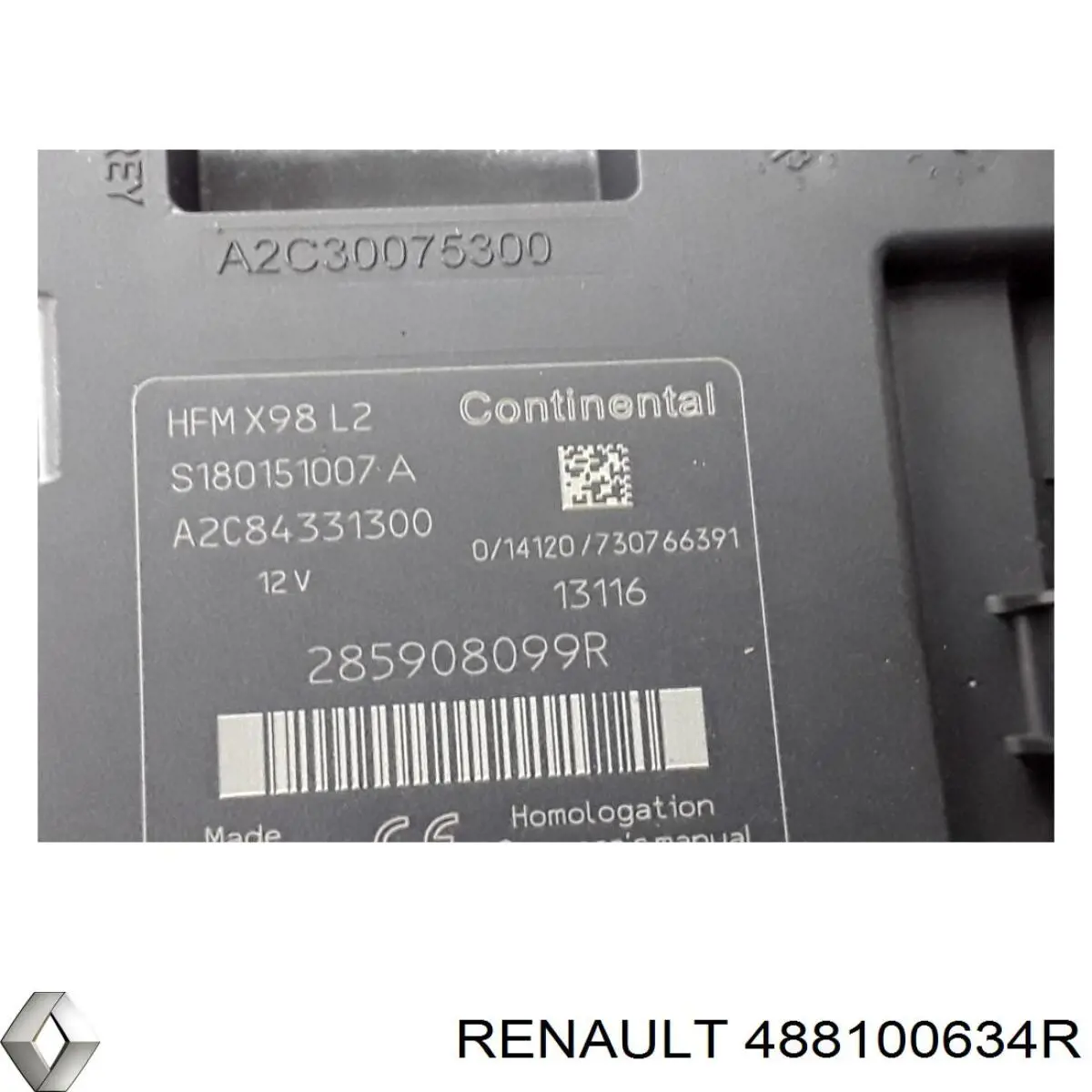 Рульова колонка 488100634R Renault (RVI)
