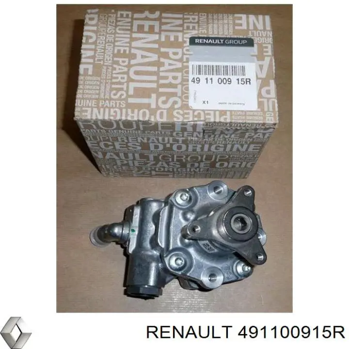 491100915R Renault (RVI) насос гідропідсилювача керма (гпк)