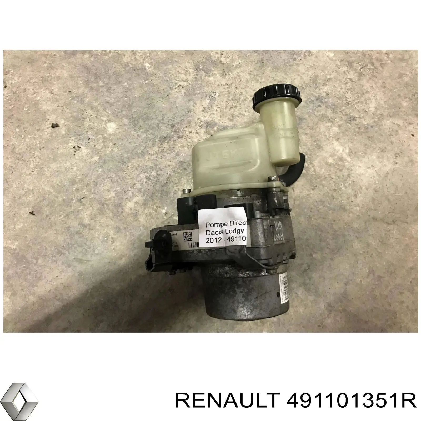 491101351R Renault (RVI) насос гідропідсилювача керма (гпк)