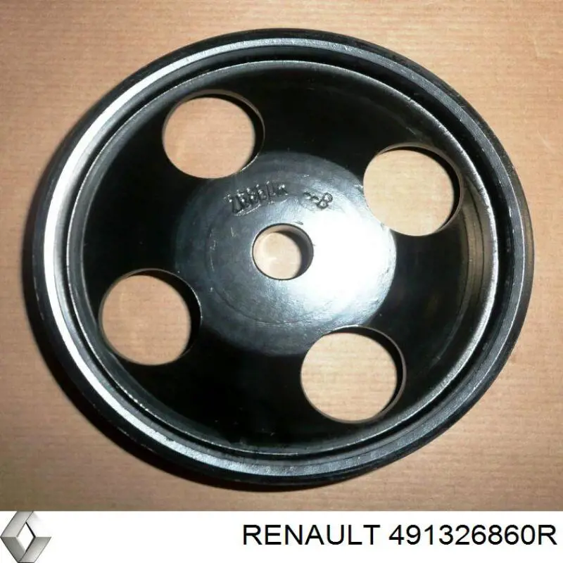Шків лопатевого насоса гідропідсилювача керма Renault (RVI) 491326860R