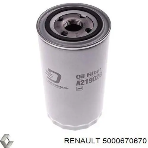 Купити 5000670670 Renault (RVI) Фільтр очищення масла відцентровий