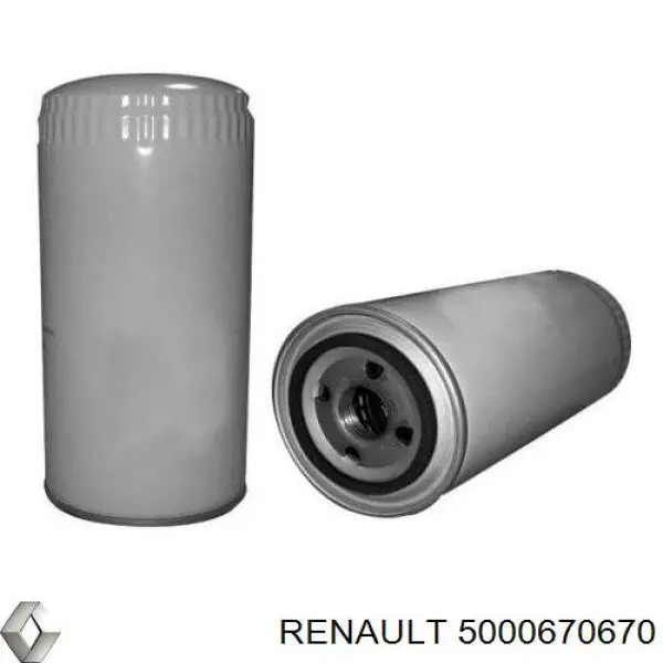 Масляний фільтр двигуна Renault (RVI) 5000670670 ціна, від 11.55 USD