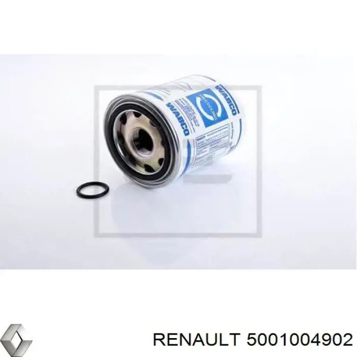 Купити 5001004902 Renault (RVI) Фільтр осушувача повітря (вологомастиловідділювача) (TRUCK)