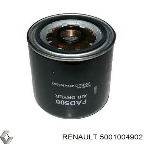 5001004902 Renault (RVI) Фільтр осушувача повітря (вологомастиловідділювача) (TRUCK)