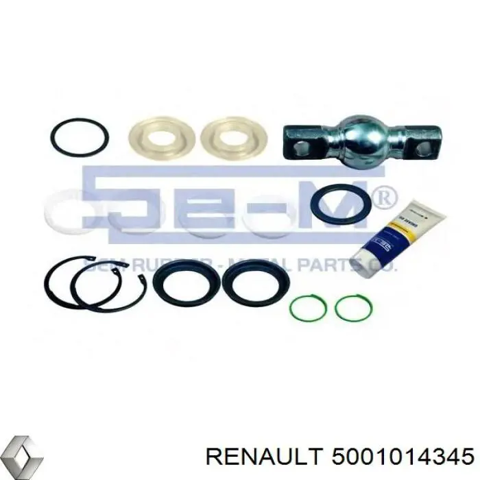 Ремкомплект кульової променевої тяги Renault (RVI) 5001014345 ціна, від 14.53 USD