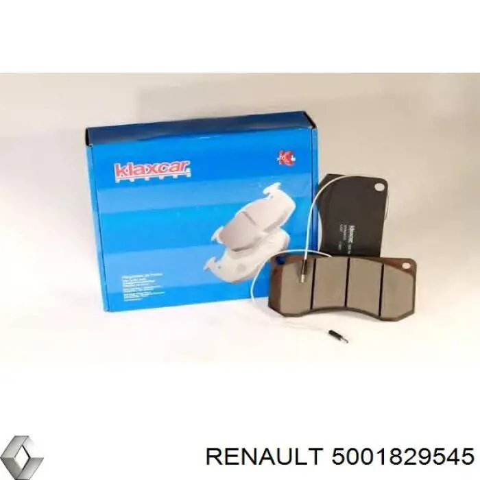 Гальмівні колодки Renault (RVI) 5001829545 ціна, від 4.80 USD