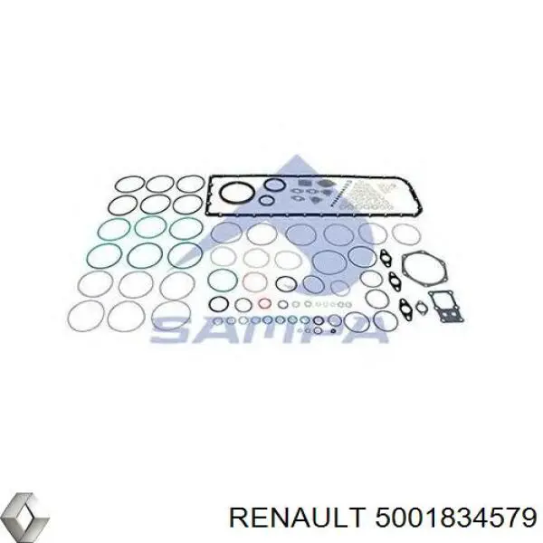 5001834579 Renault (RVI) Комплект прокладок двигуна, нижній