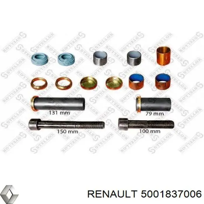 Купити 5001837006 Renault (RVI) Ремкомплект переднього супорту