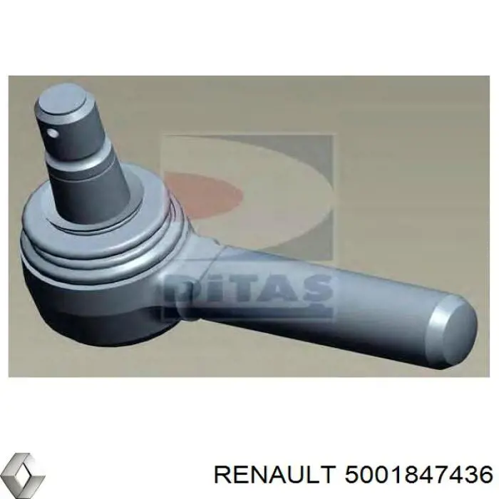 Наконечник рульовий Renault (RVI) 5001847436 ціна, від 9.41 USD