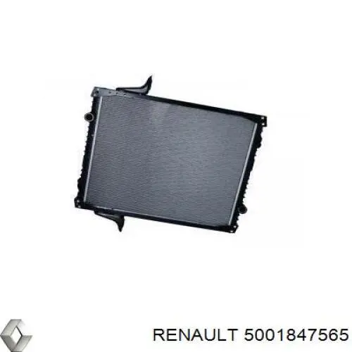 5001847565 Renault (RVI) Радіатор охолодження двигуна