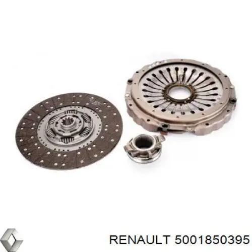 Комплект зчеплення (3 частини) Renault (RVI) 5001850395 ціна, від 1055.91 USD