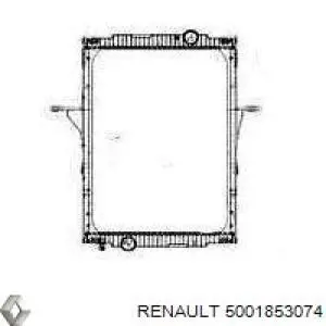 Купити 5001853074 Renault (RVI) Радіатор двигуна