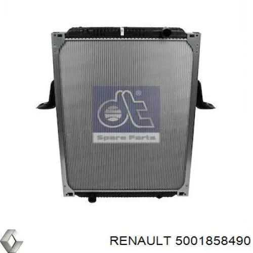 Радіатор основний Renault (RVI) 5001858490 ціна, від 277.32 USD