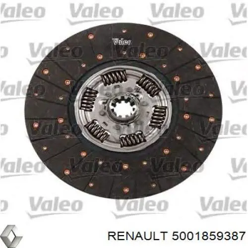 5001859387 Renault (RVI) Зчеплення в зборі