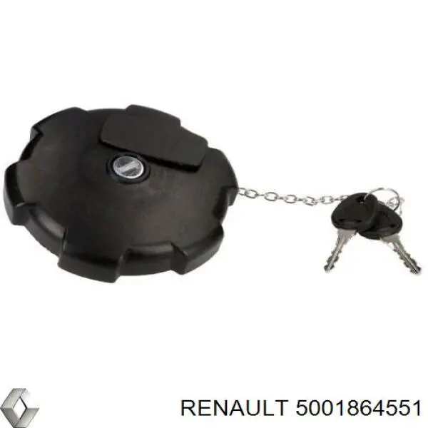 Пробка паливного бака Renault (RVI) 5001864551 ціна, від 16.87 USD