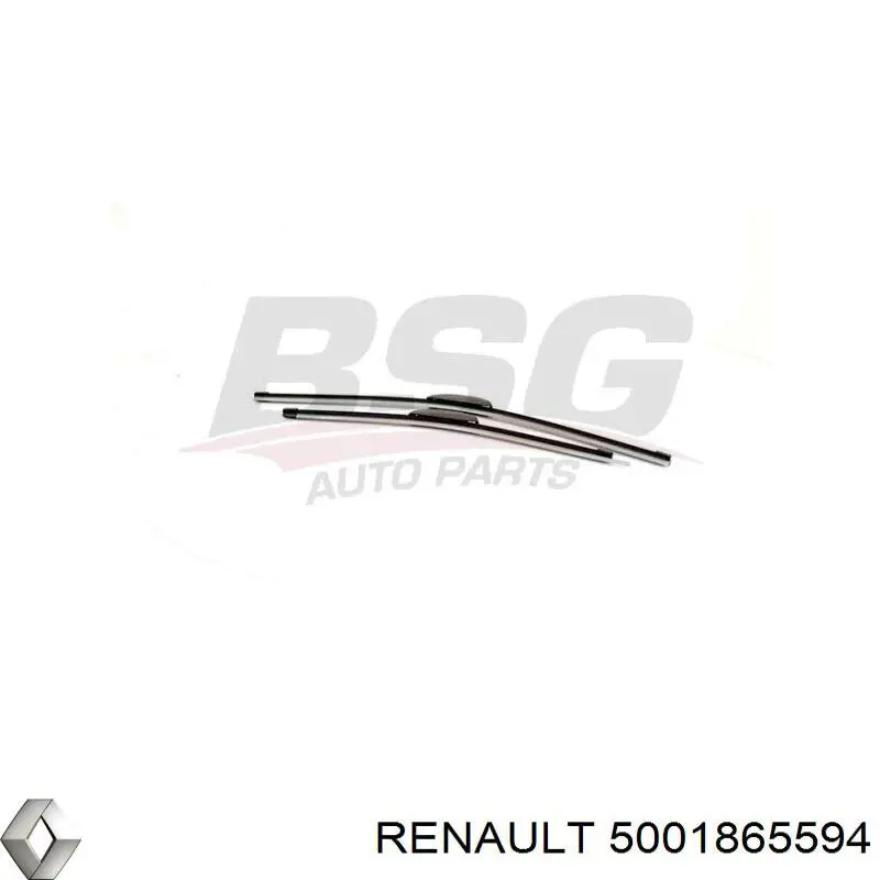 Щітка-двірник лобового скла, водійська Renault (RVI) 5001865594 ціна, від 29.19 USD
