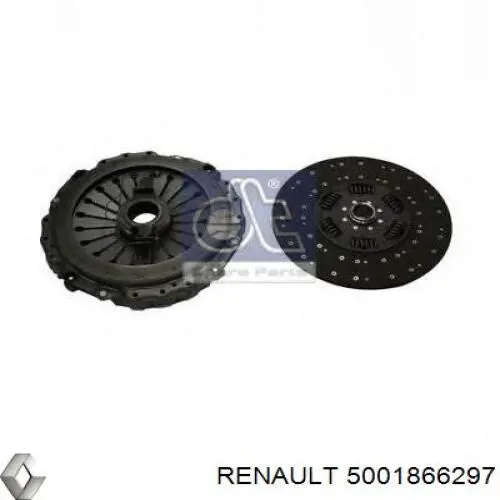 Комплект зчеплення (3 частини) Renault (RVI) 5001866297 ціна, від 831.21 USD