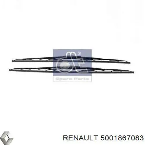 Щітка-двірник лобового скла, комплект з 2-х шт. Renault (RVI) 5001867083 ціна, від 29.73 USD