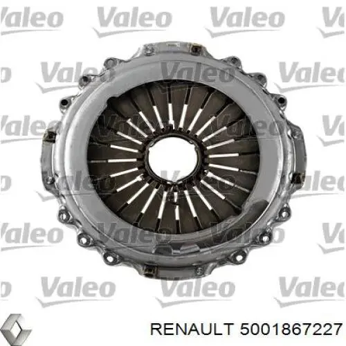 Комплект зчеплення (3 частини) 5001867227 Renault (RVI)