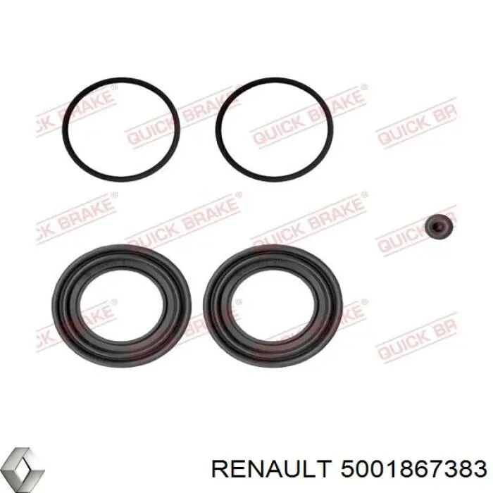 Супорт гальмівний задній лівий Renault (RVI) 5001867383 ціна, від 92.68 USD