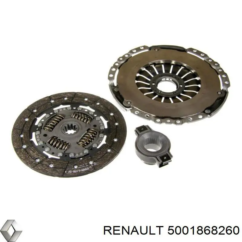 Комплект зчеплення (3 частини) Renault (RVI) 5001868260 ціна, від 332.38 USD
