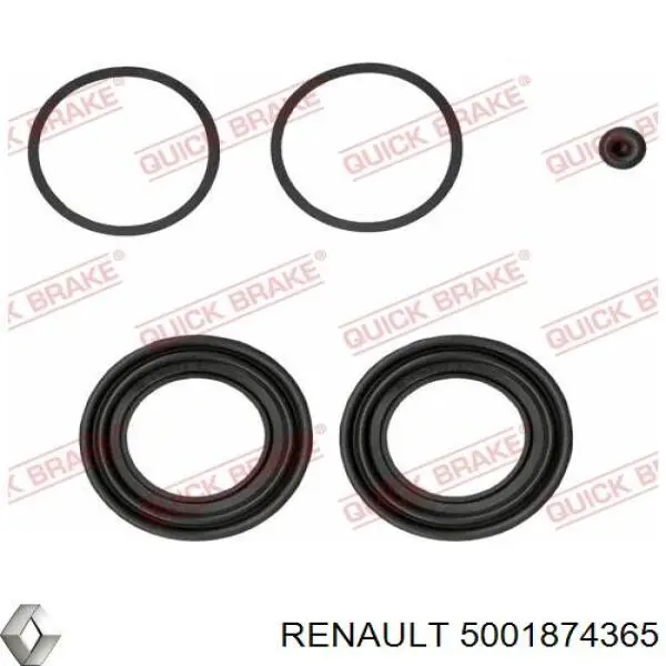 Супорт гальмівний задній правий Renault (RVI) 5001874365 ціна, від 88.11 USD