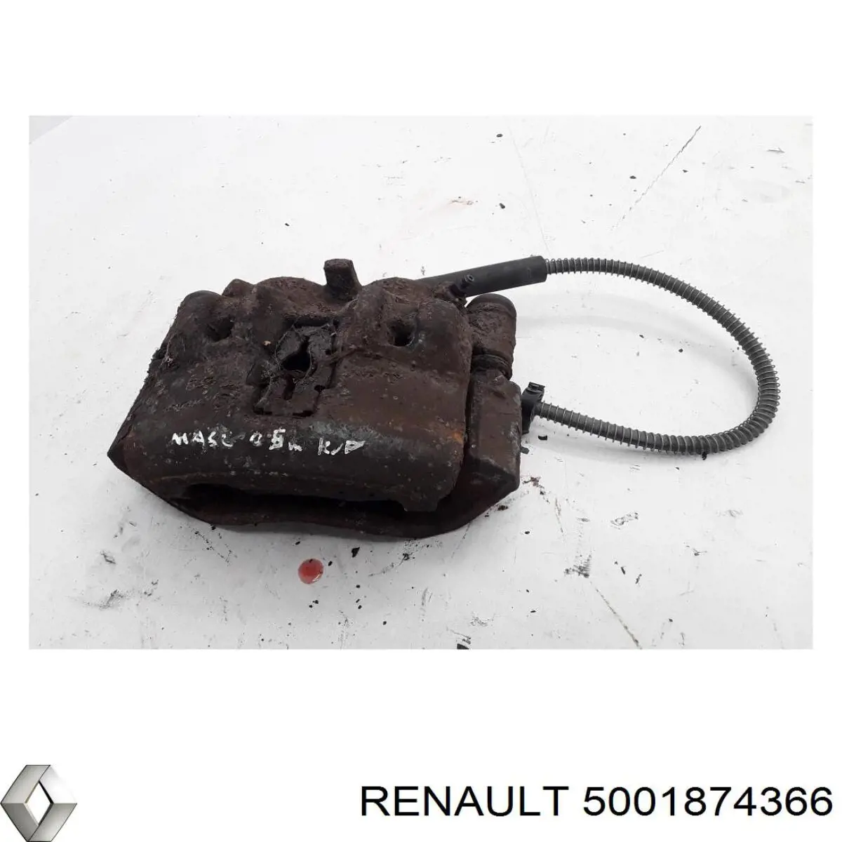 5001874366 Renault (RVI) Супорт гальмівний, передній, лівий