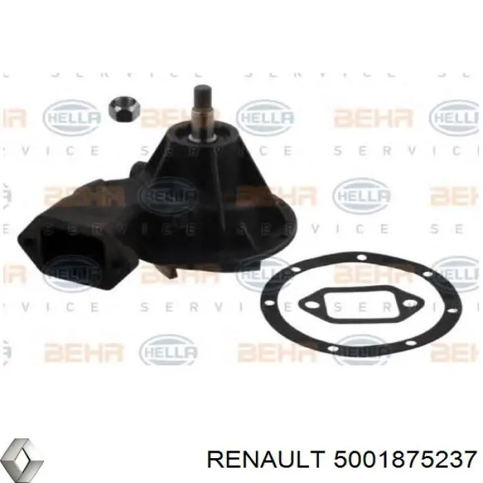 Купити 5001875237 Renault (RVI) Насос охолоджуючої рідини