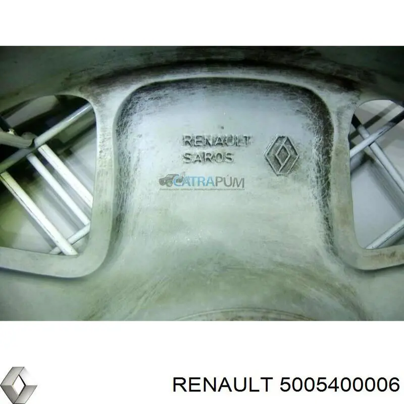 5005400006 Renault (RVI) Ручка дверей лівих, внутрішня, перед/зад