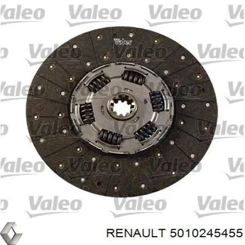 5010245455 Renault (RVI) Диск зчеплення