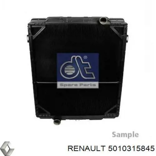Радіатор 5010315845 Renault (RVI)