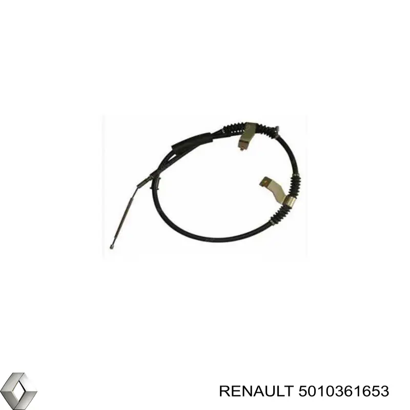 Трос ручного гальма задній, правий/лівий Renault (RVI) 5010361653 ціна, від 25.36 USD