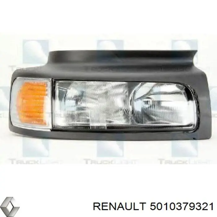 Купити 5001840476 Renault (RVI) Основна фара в зборі ліва