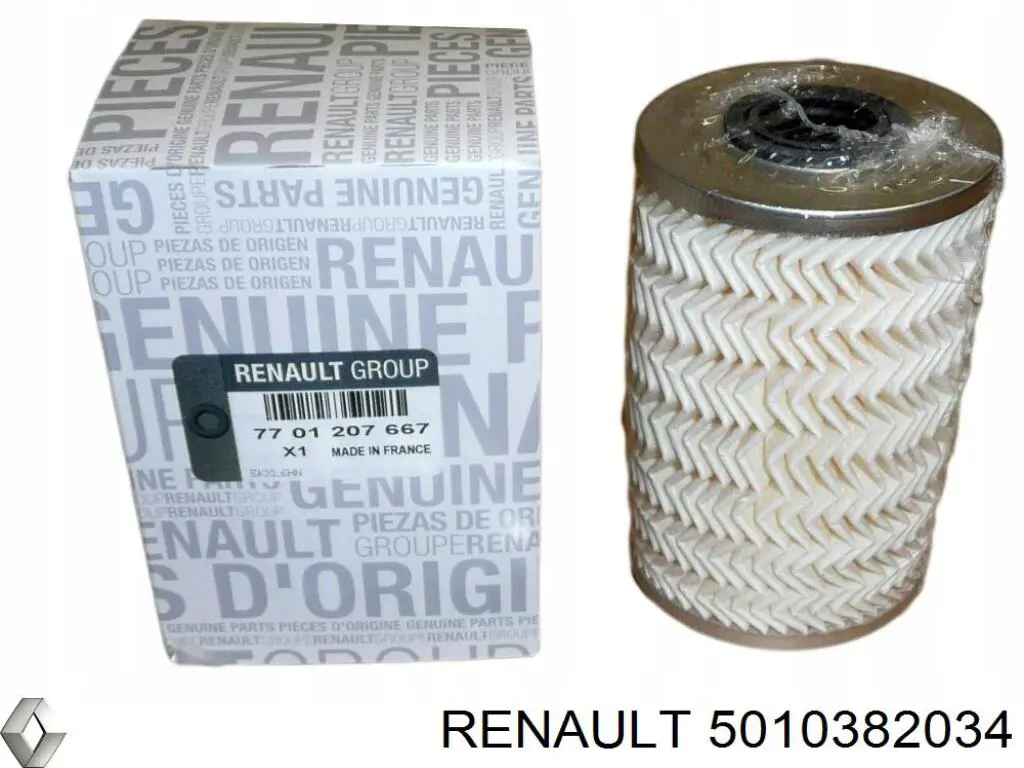 Паливний фільтр 5010382034 Renault (RVI)