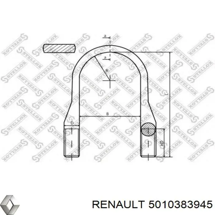 Купити 611108 Diesel Technic Стремянка ресори (TRUCK)