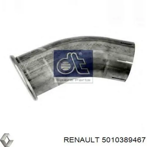 Вихлопна труба Renault (RVI) 5010389467 ціна, від 16.14 USD
