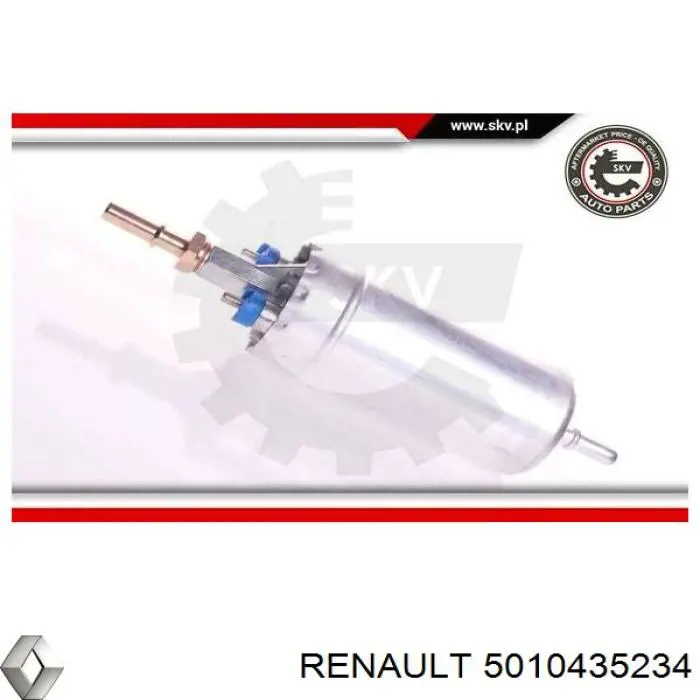 Елемент-турбінка паливного насосу 5010435234 Renault (RVI)