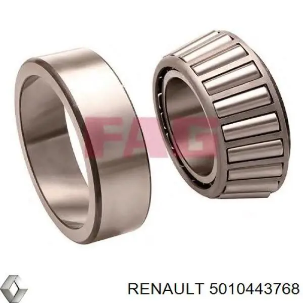 Комплект підшипник маточини передньої Renault (RVI) 5010443768 ціна, від 12.55 USD