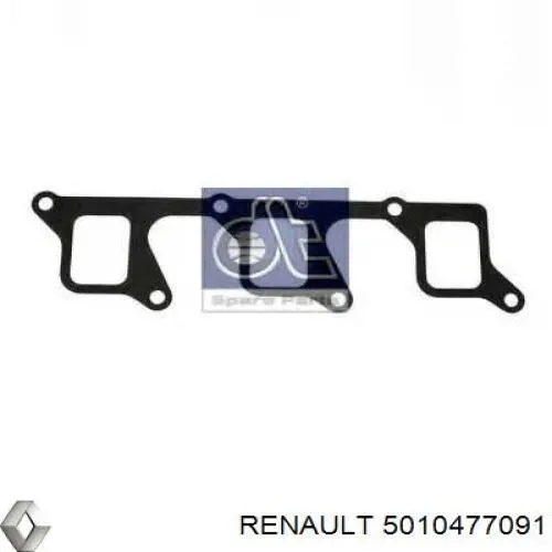 Прокладка впускного колектора Renault (RVI) 5010477091 ціна, від 4.77 USD