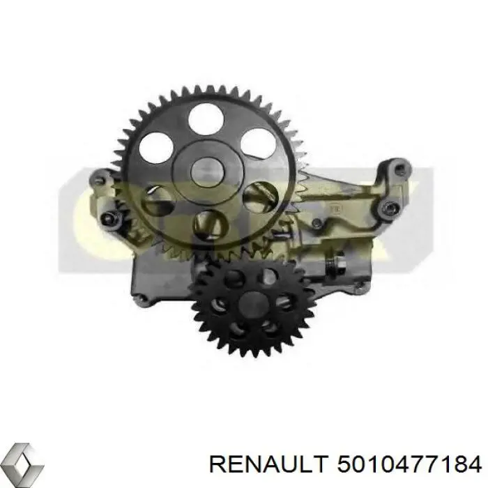 Помпа масляна Renault (RVI) 5010477184 ціна, від 492.77 USD
