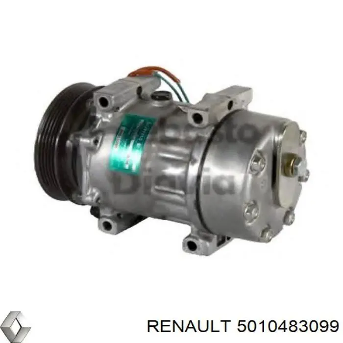 Компресор кондиціонера 5010483099 Renault (RVI)