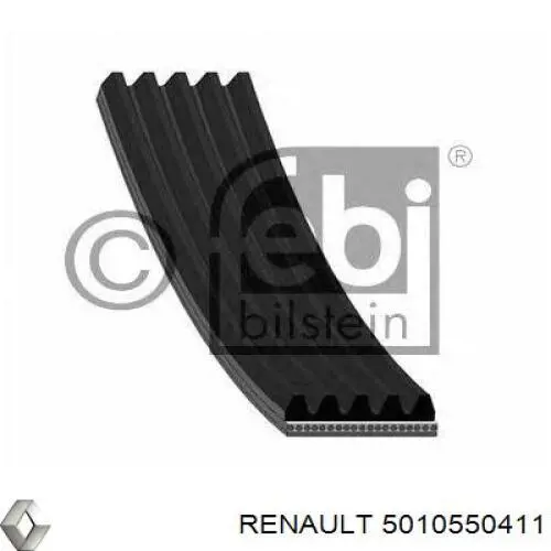 5010550411 Renault (RVI) ремінь приводний, агрегатів