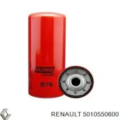 Фільтр масляний 5010550600 Renault (RVI)