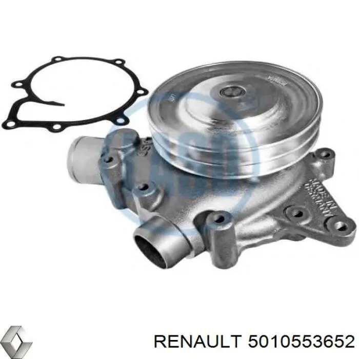 Помпа охолодження Renault (RVI) 5010553652 ціна, від 212.17 USD