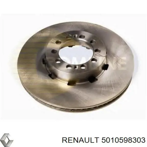 Диск переднього гальма Renault (RVI) 5010598303 ціна, від 77.00 USD