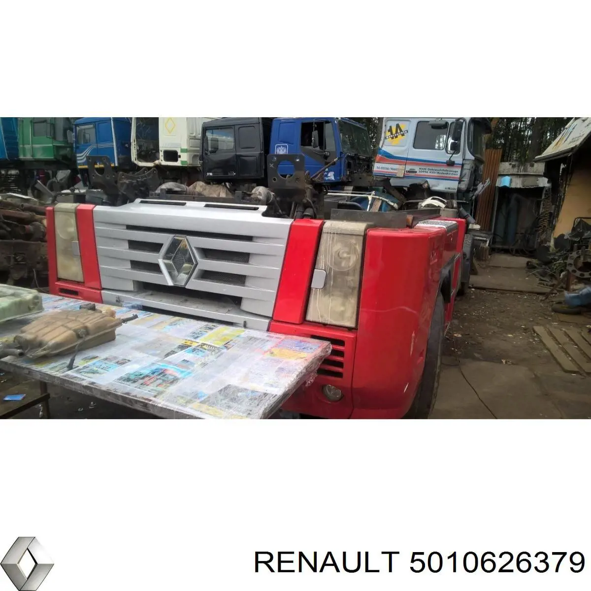 Повітрозабірник повітряного фільтра на Renault Trucks MAGNUM IV 