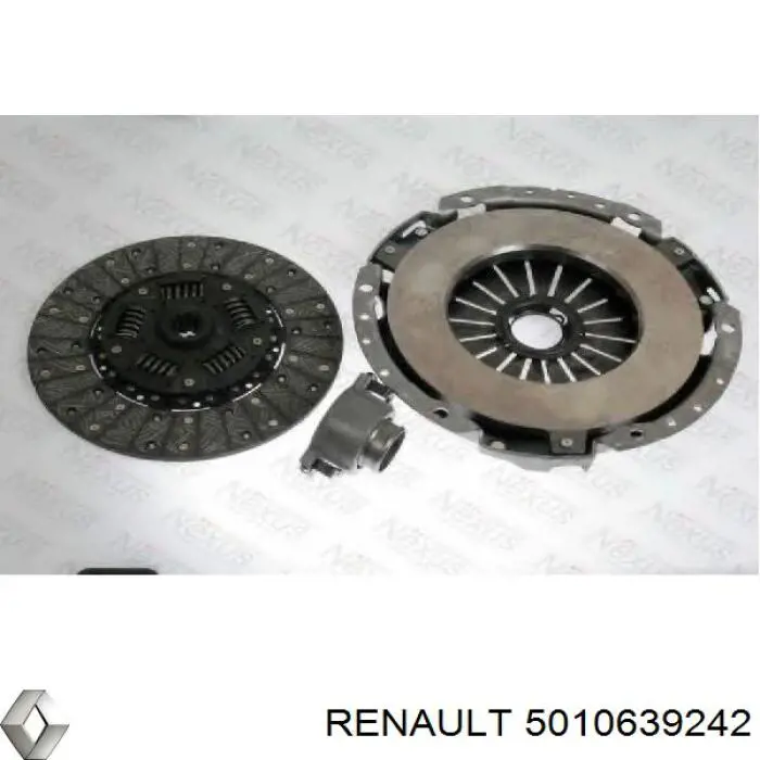 Комплект зчеплення (3 частини) Renault (RVI) 5010639242 ціна, від 332.38 USD